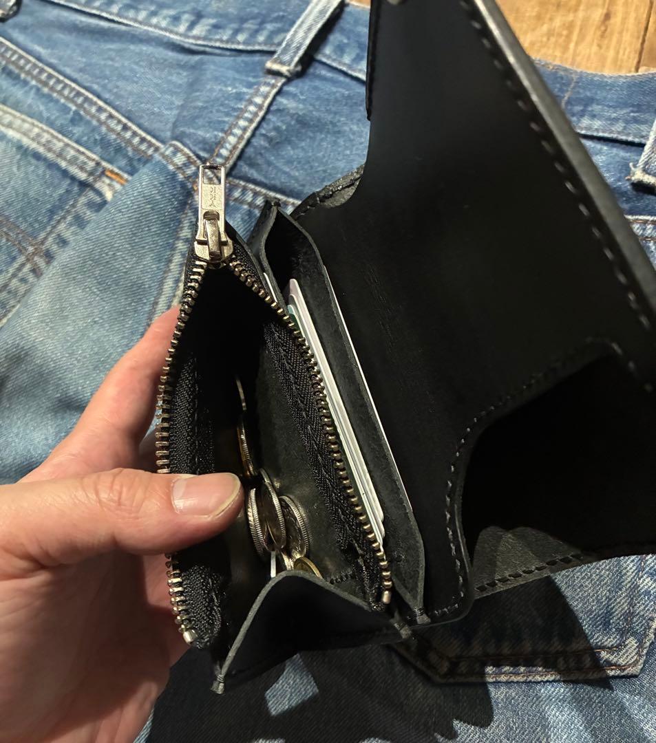 トラッカーウォレット　ミドル　シルバー925コンチョ　インディアンジュエリー