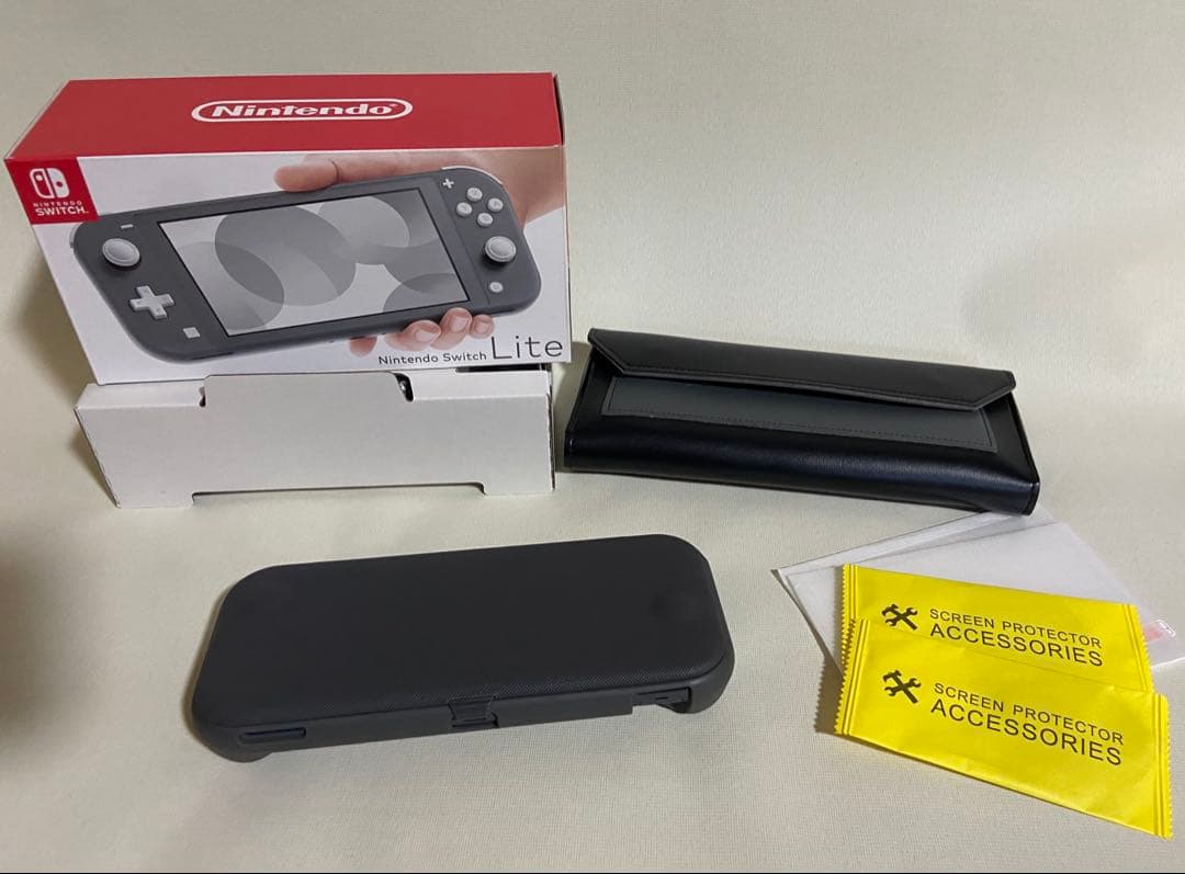 美品　Nintendo Switch Lite グレー　スイッチライト