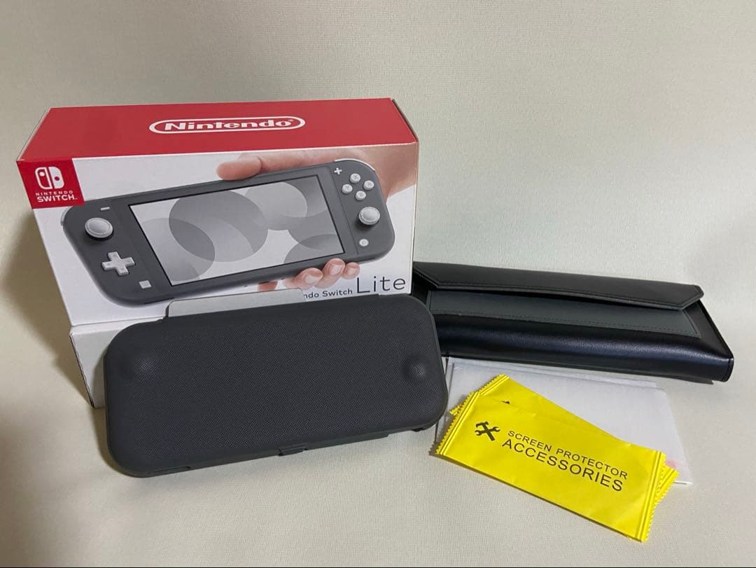 美品　Nintendo Switch Lite グレー　スイッチライト