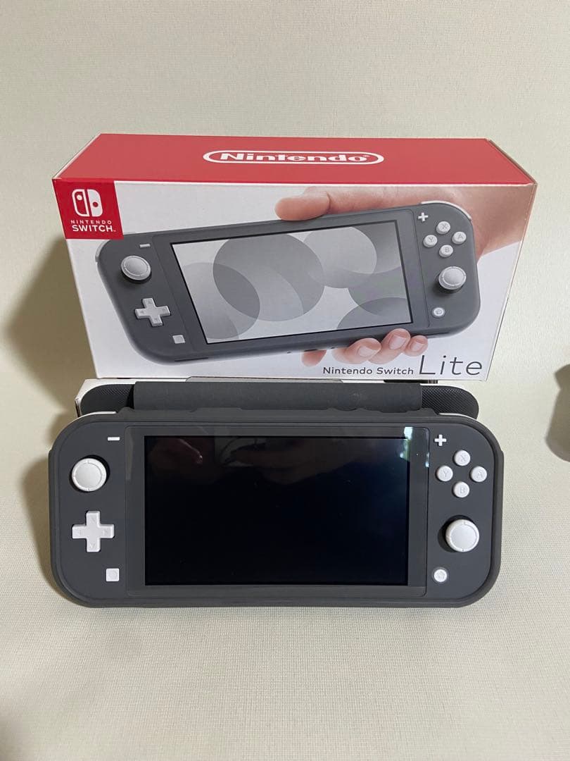 美品　Nintendo Switch Lite グレー　スイッチライト