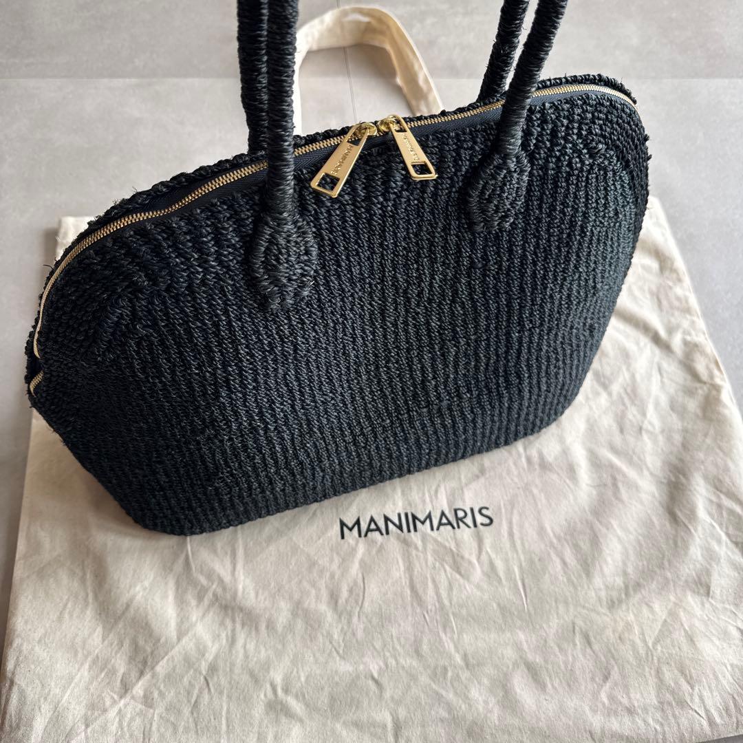 美品 アバカボストン MANIMARIS マニマリス レギュラー ブラック