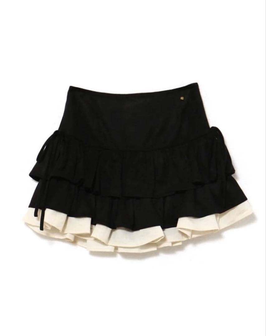 スカート Mel gather skirt brack andmary S