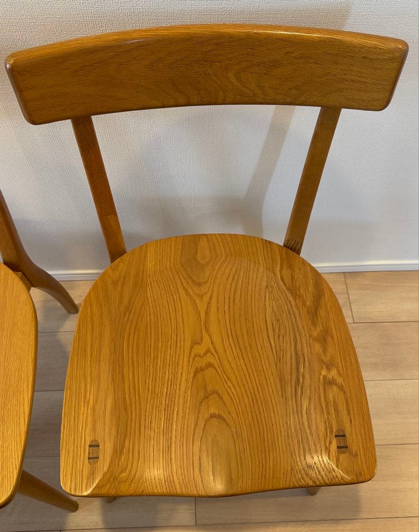 大塚家具 美品 木製 ダイニングチェア 1脚