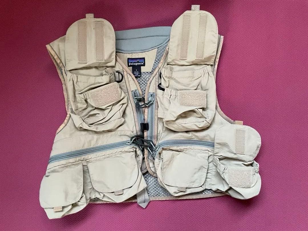 Patagonia フィッシングベスト ベージュ