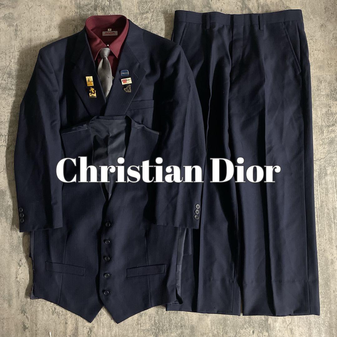 ミ*ツ様 超特価 フルセット スリーピーススーツ × Christian Dio