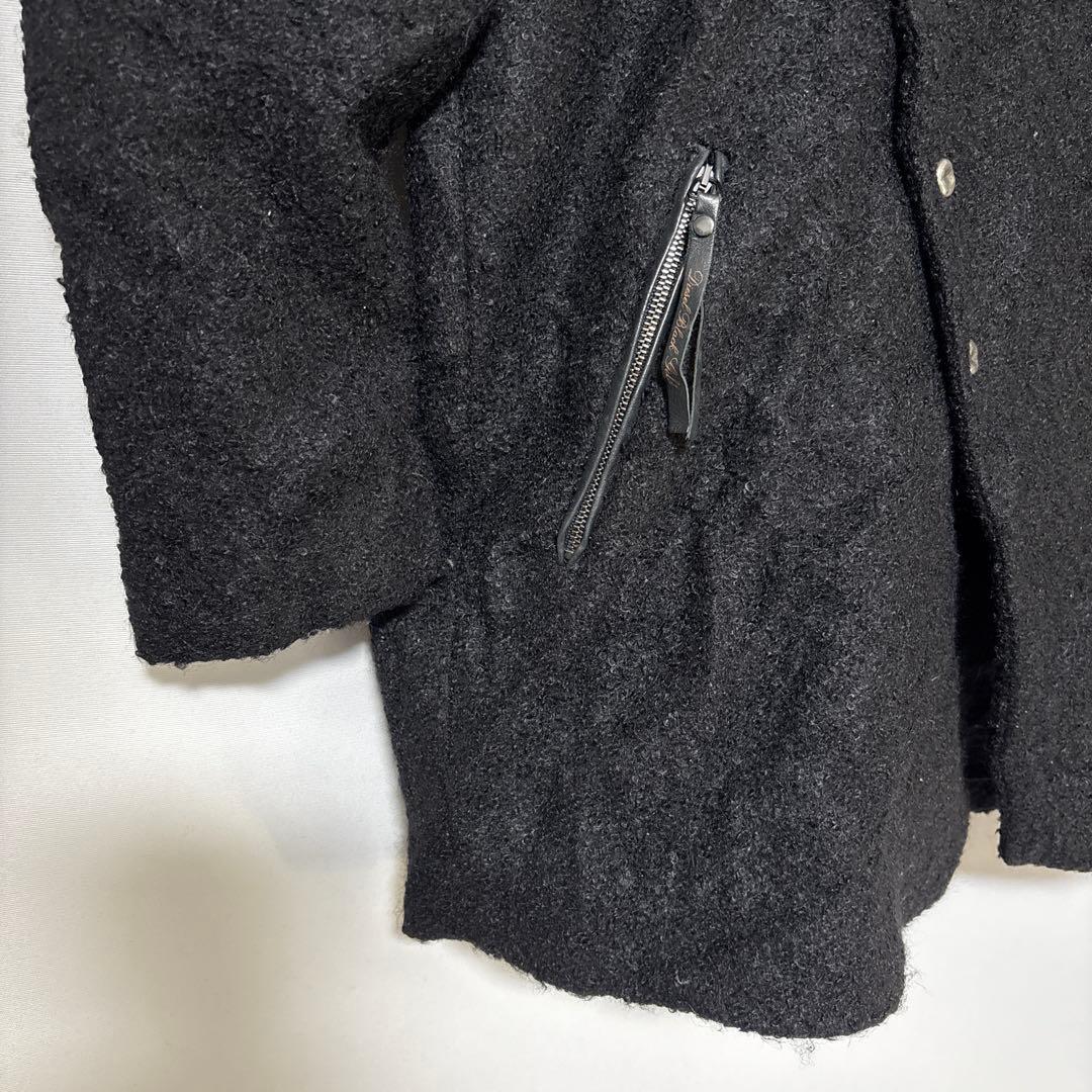 美品 DIESEL BLACK GOLD ディーゼル モヘヤ混ウールコート