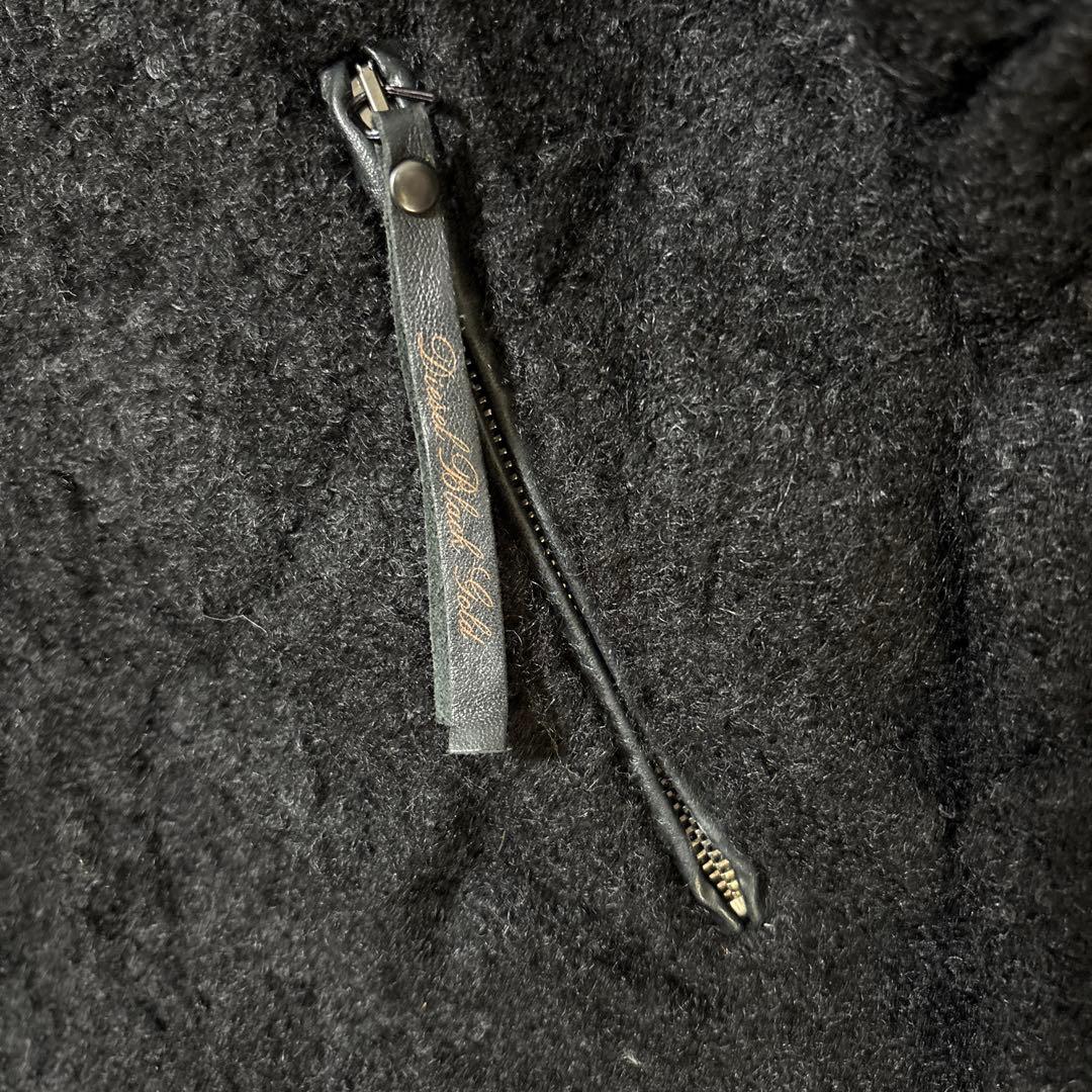 美品 DIESEL BLACK GOLD ディーゼル モヘヤ混ウールコート