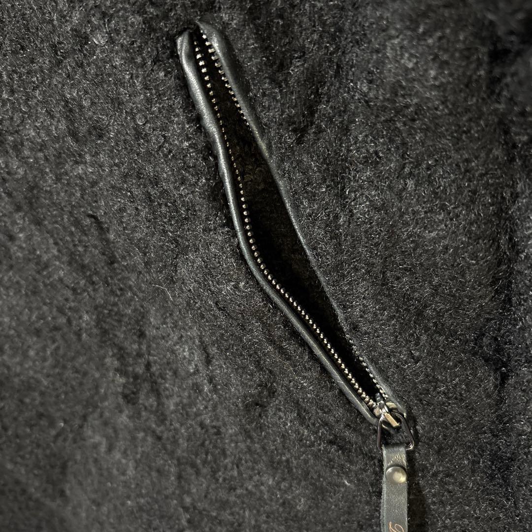 美品 DIESEL BLACK GOLD ディーゼル モヘヤ混ウールコート