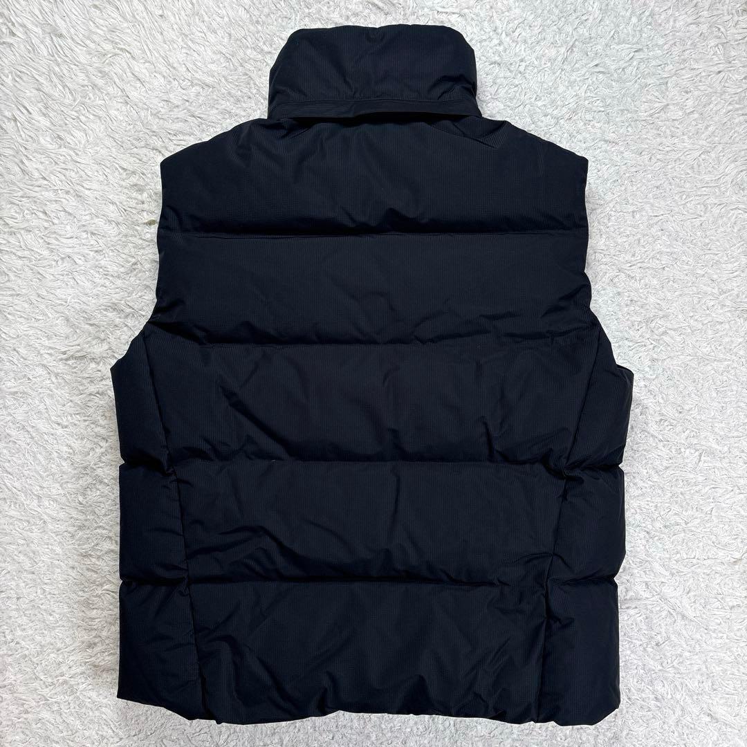 ✨美品・ビッグポニー✨ラルフローレン　ダウンベスト　刺繍　現行タグ　ブラック　M