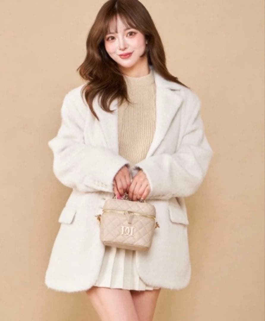 darich ダーリッチ　シャギーオーバージャケットコート