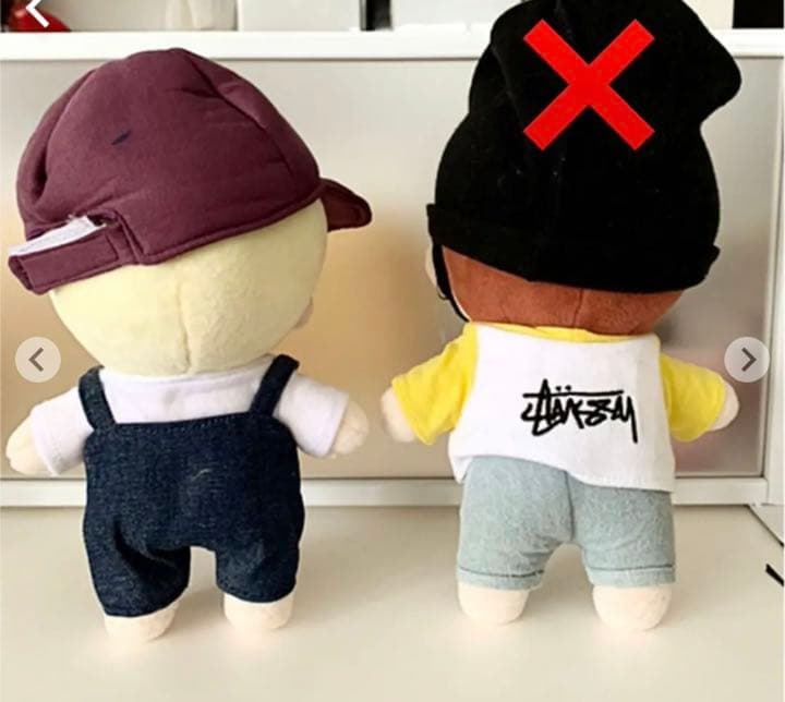 BTS 20cm ぬいぐるみ テテ 洋服小物セット