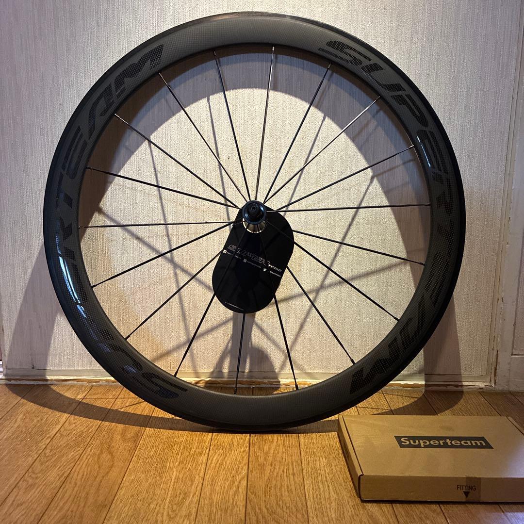 Superteam クリンチャーホイール リムブレーキ　前輪のみ