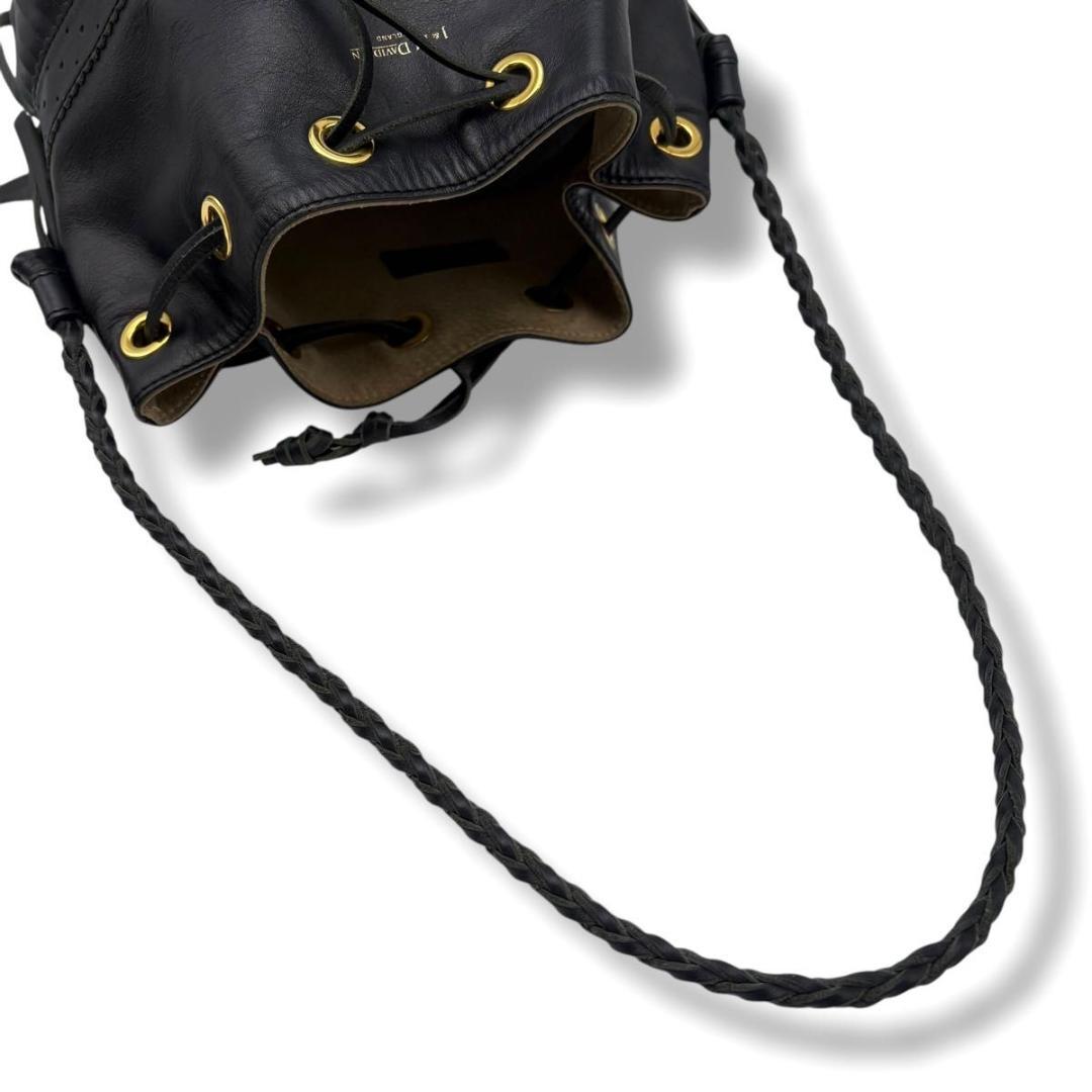 J&M DAVIDSON フリンジ カーニバル ショルダーバッグ ブラック