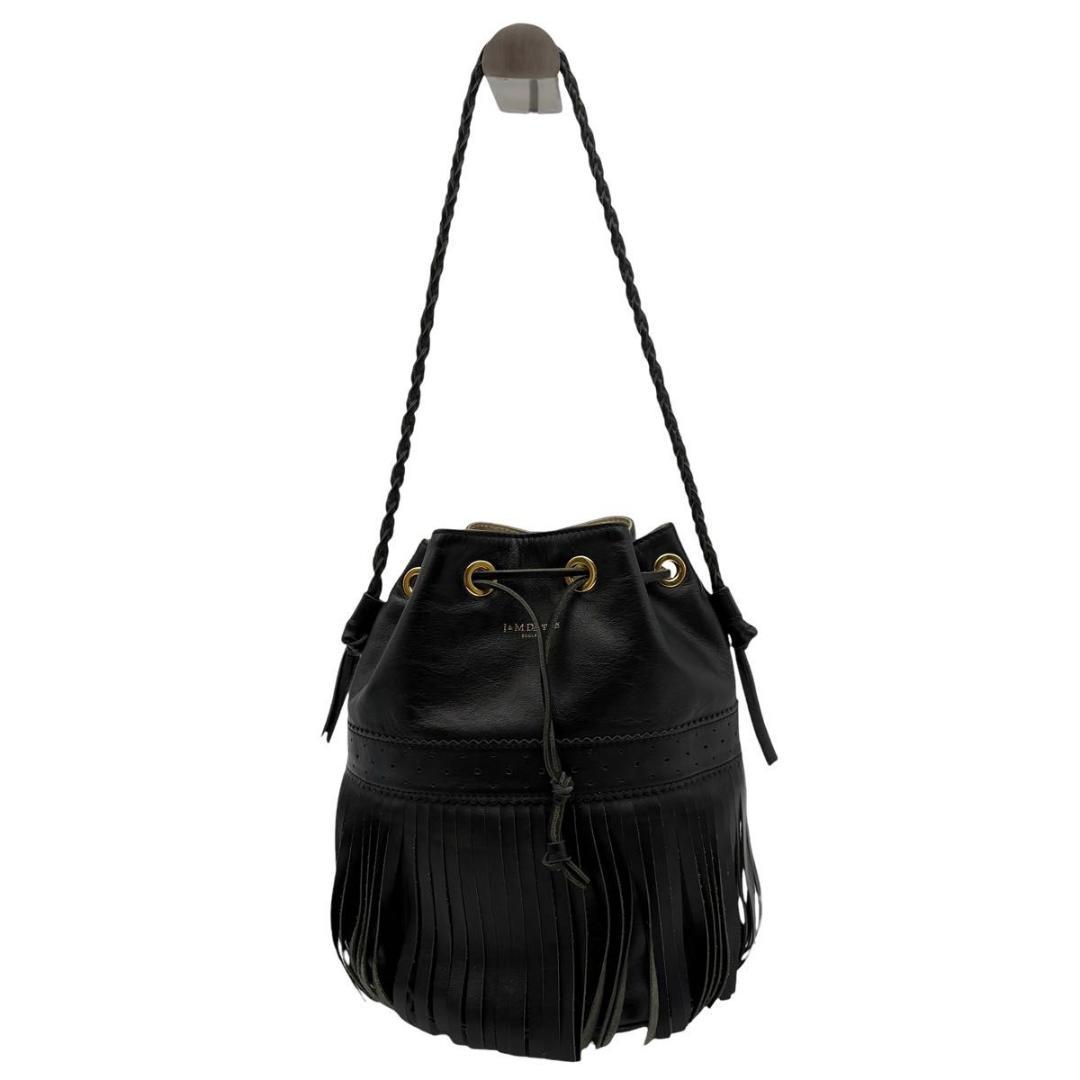 J&M DAVIDSON フリンジ カーニバル ショルダーバッグ ブラック