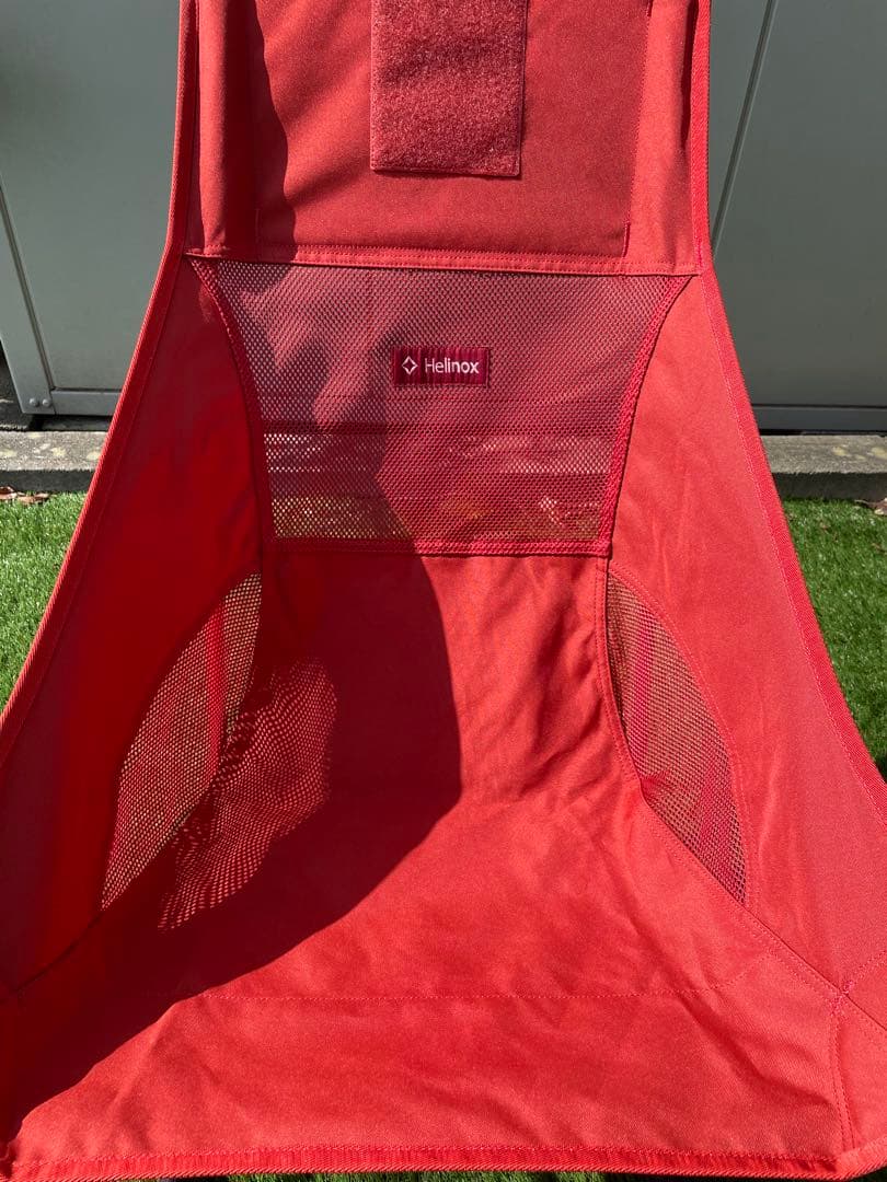 Helinox ヘリノックス チェアツー パプリカ + ロッキングフット