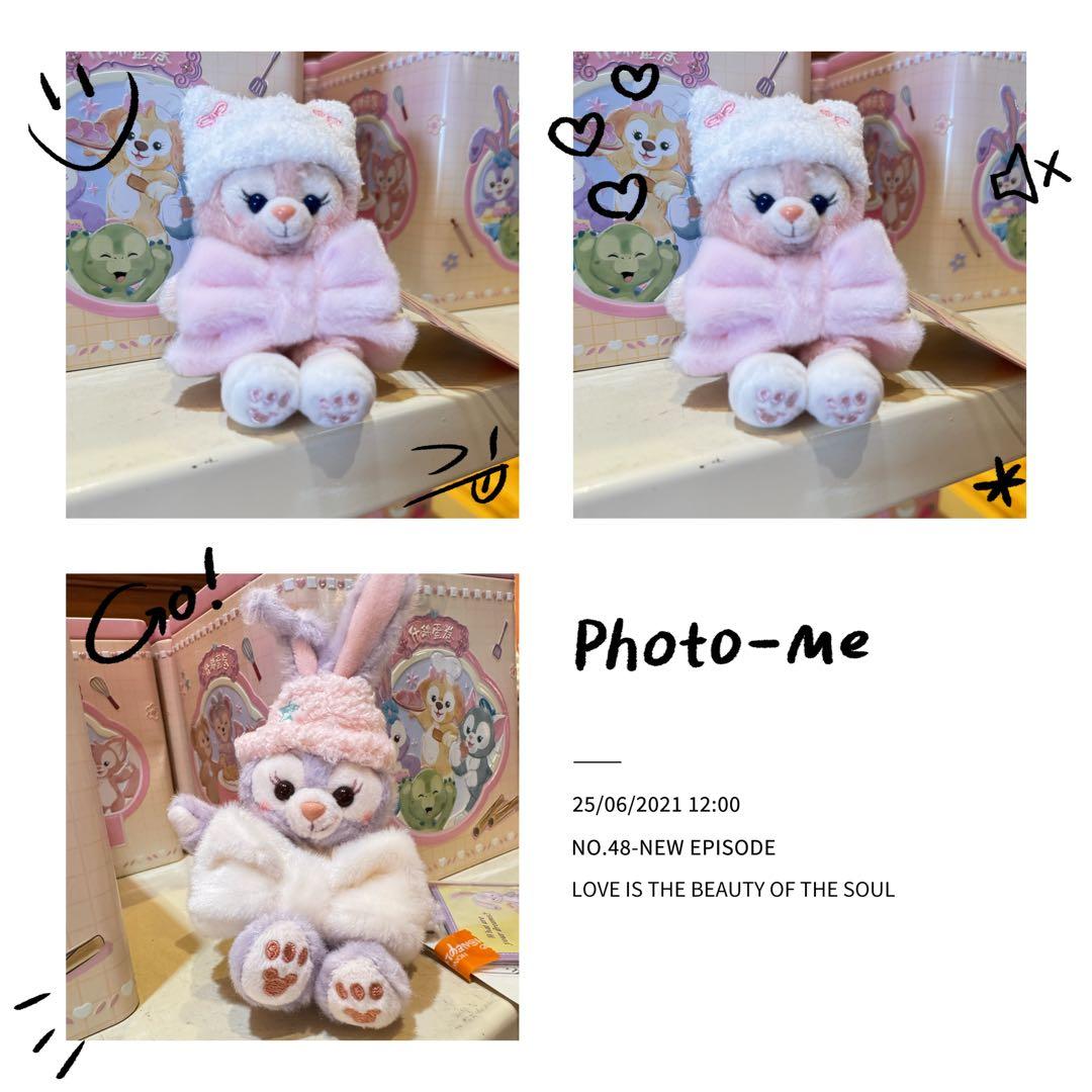 リーナベル　ステラルー　3点　ぬいぐるみキーチェーン　香港ディズニー