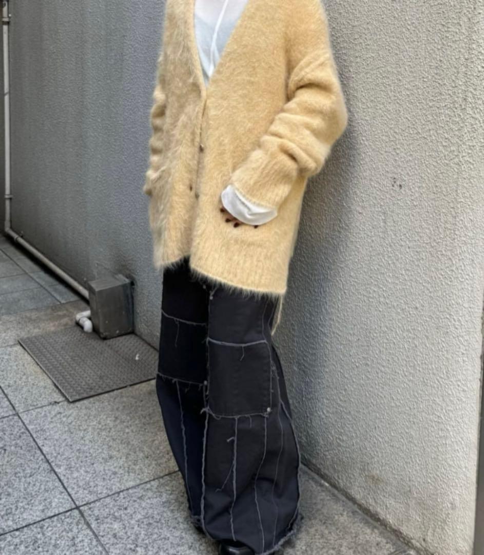 【PRANK PROJECT】ブラックワイドパンツ ジッパー付き