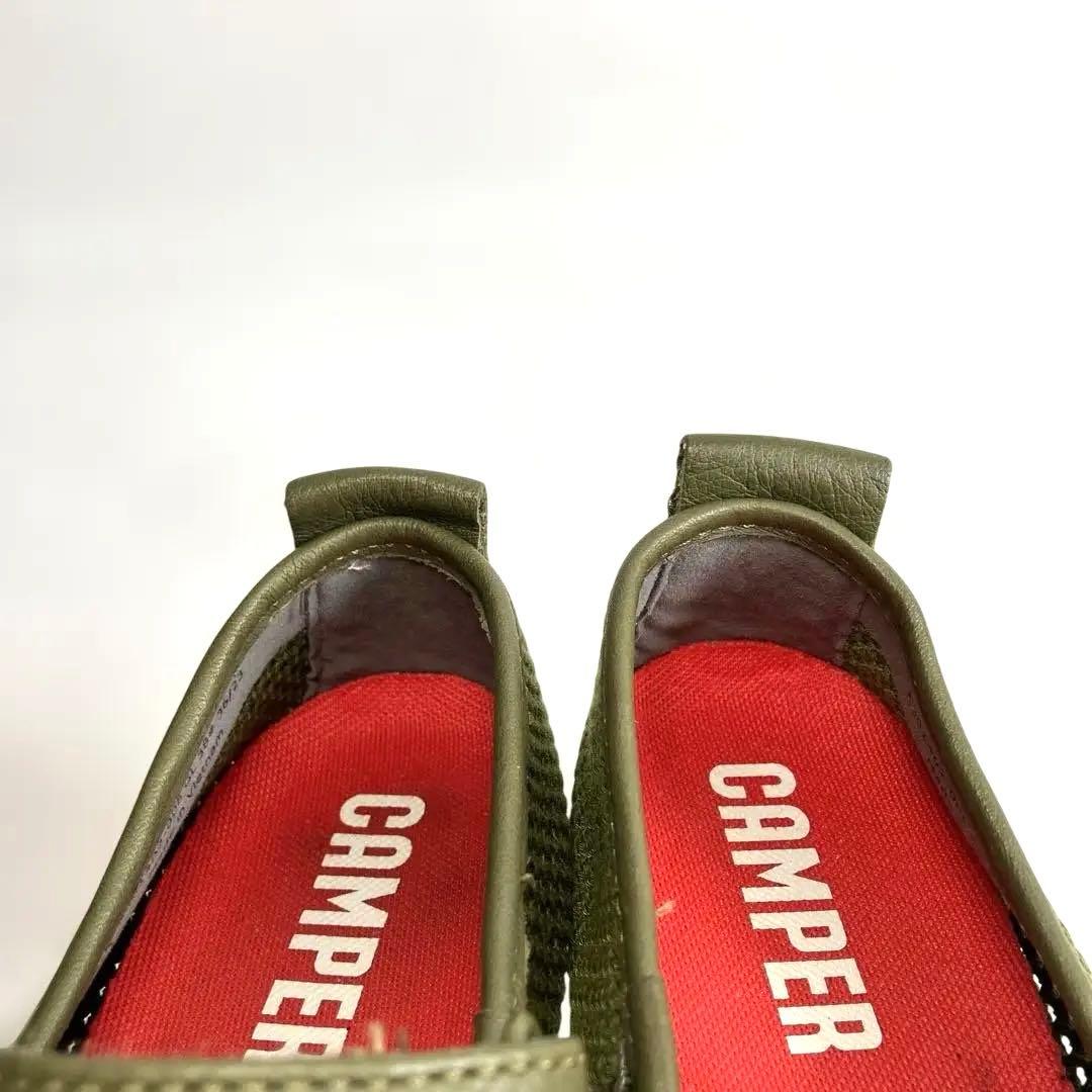 専用★美品 カンペール 【24cm】 ライトニナ フラットシューズ カーキ 38