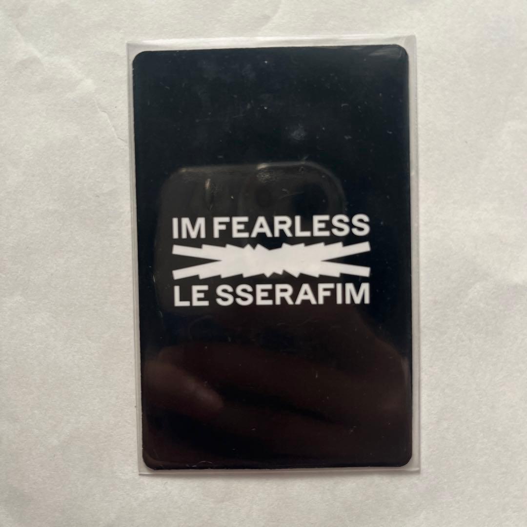 LE SSERAFIM カズハ Fearless shopee 特典 トレカ