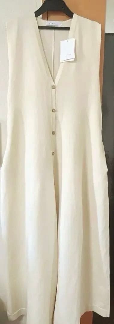 nao☆新品☆etretokyoフロントボタンニットオールインワン