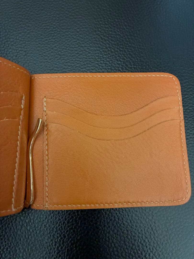 イルビゾンテ レザー マネークリップ 財布 札入れ　カードケース付き