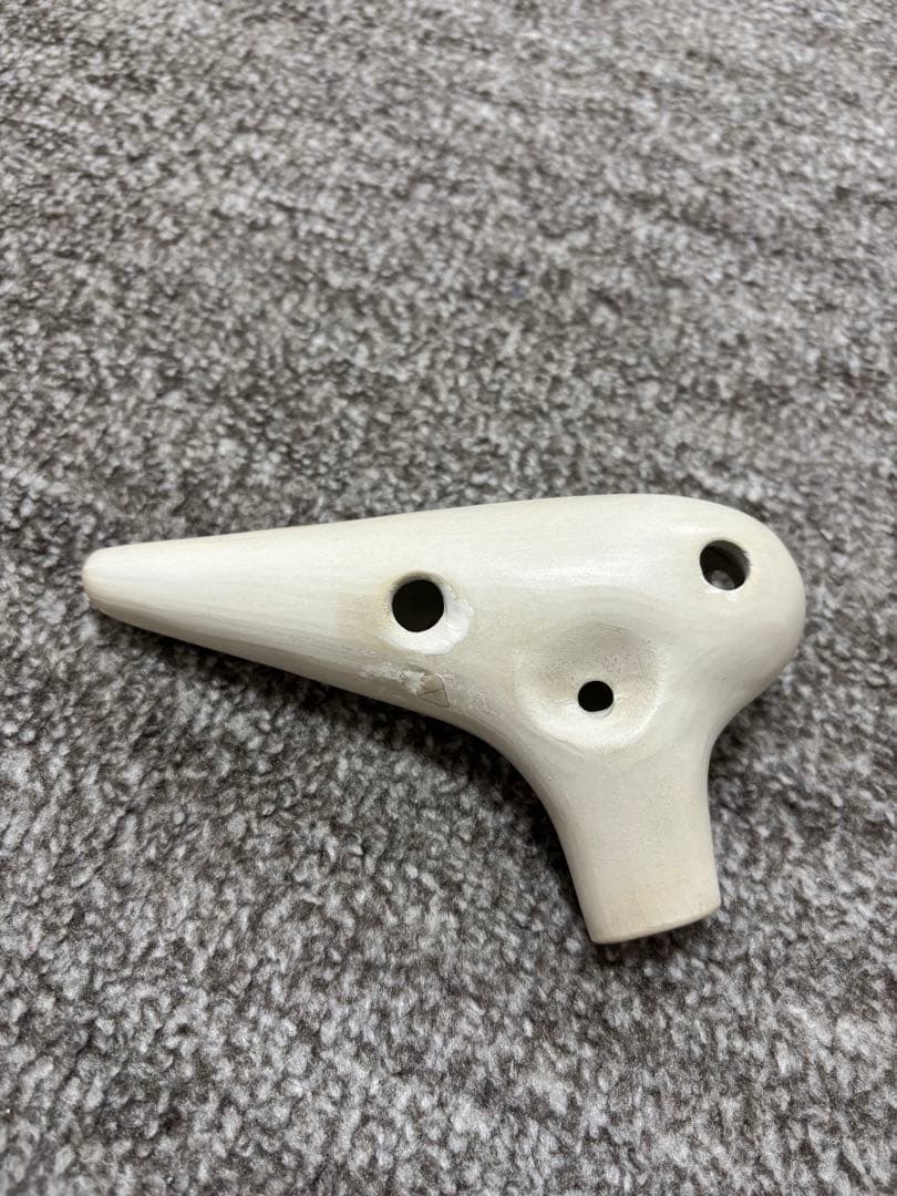 [希少]CANTATEオカリナEXシリーズcolors ホワイト　2G(SG管)