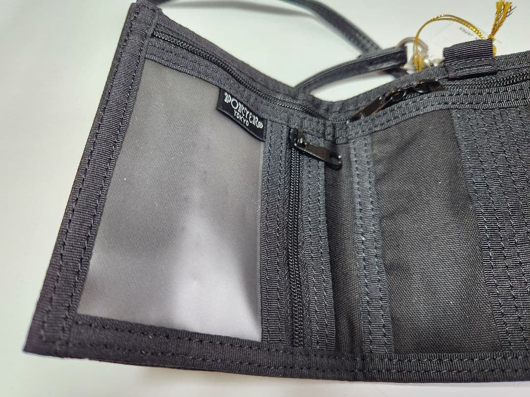 PORTER 三つ折り財布 ブラック 日本製新品未使用
