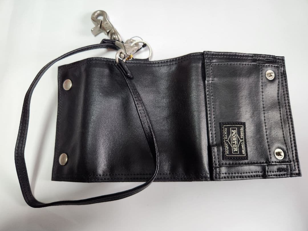 PORTER 三つ折り財布 ブラック 日本製新品未使用