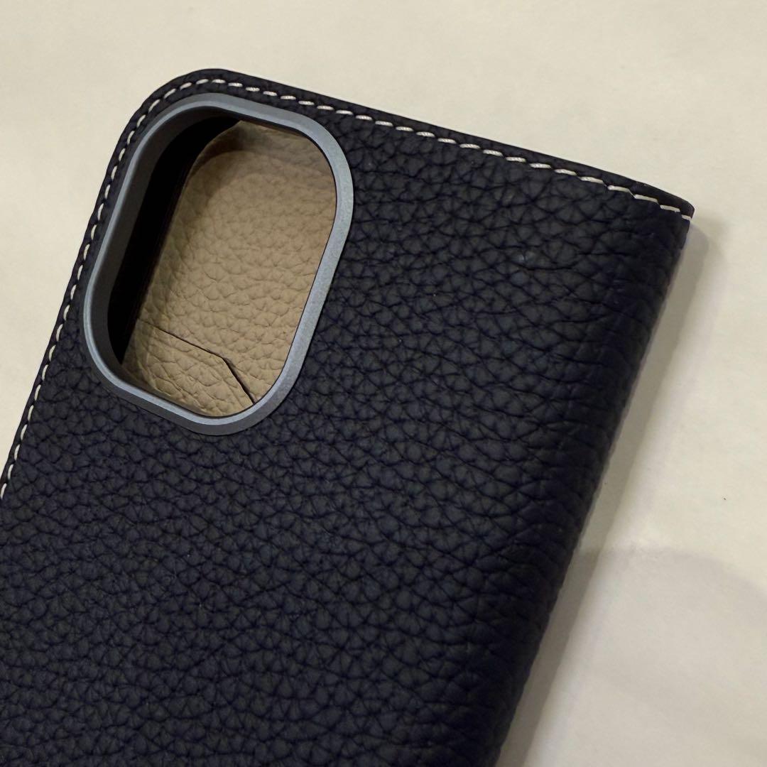 ボナベンチュラ/BONAVENTURA iPhone16 インディゴxエトープ