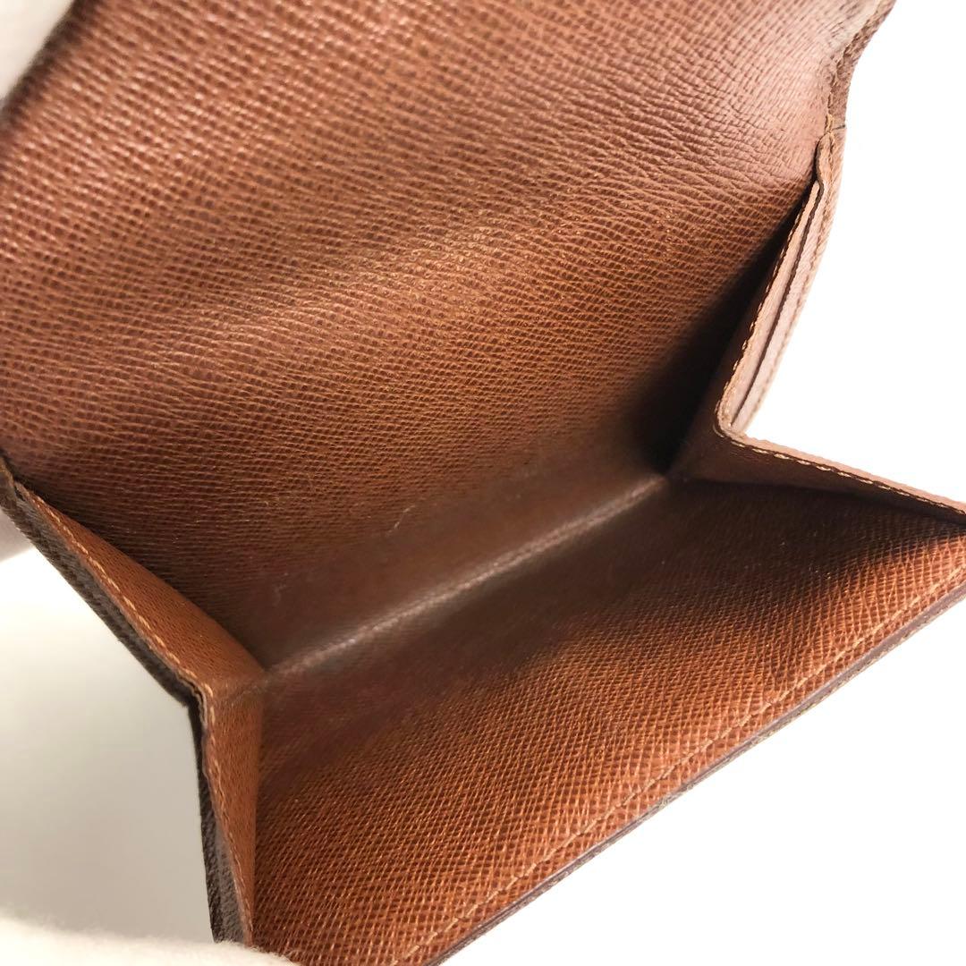 LOUIS VUITTON ヴィトン　モノグラム　三つ折り　財布