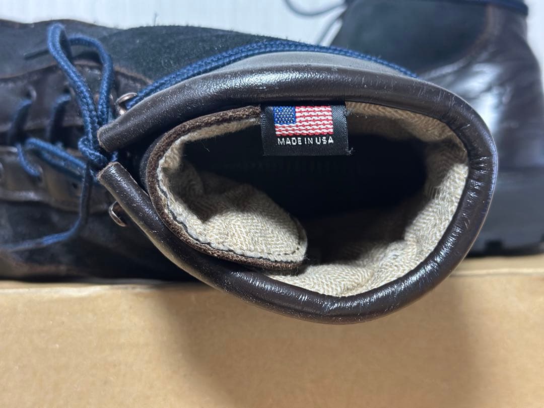 Sora make ダナー　エクスプローラ　ダークブラウン×ネイビー