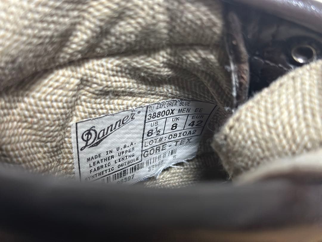 Sora make ダナー　エクスプローラ　ダークブラウン×ネイビー