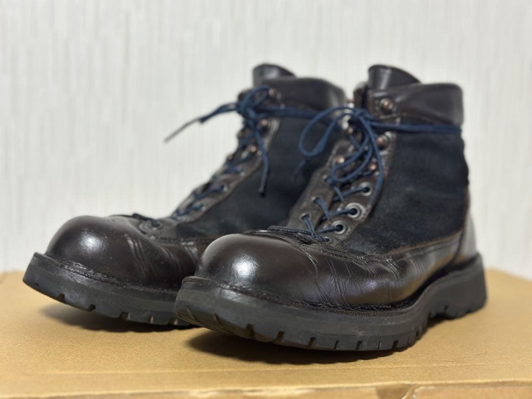 Sora make ダナー　エクスプローラ　ダークブラウン×ネイビー