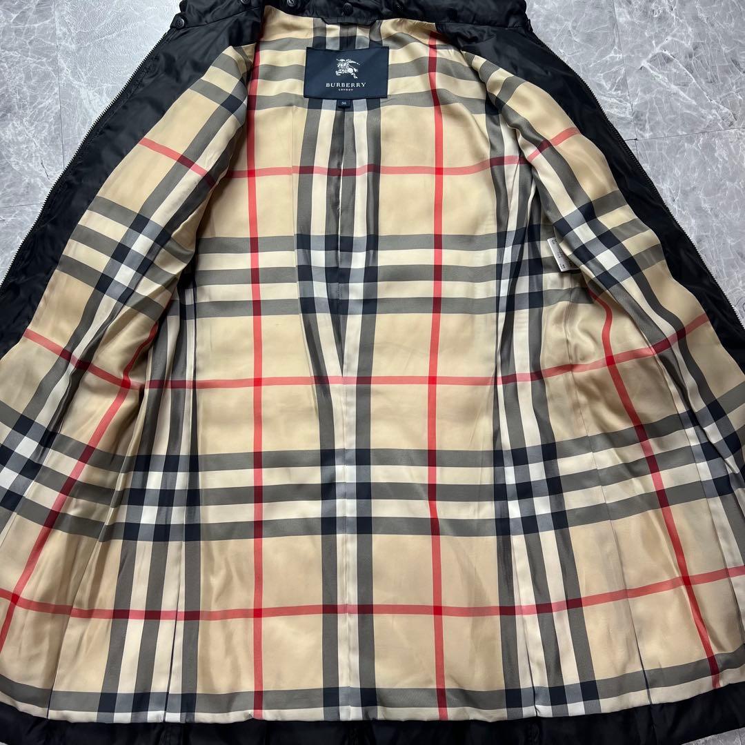 美品♡バーバリーロンドン　5way フォックスファー　ダウンコート　黒　M 38