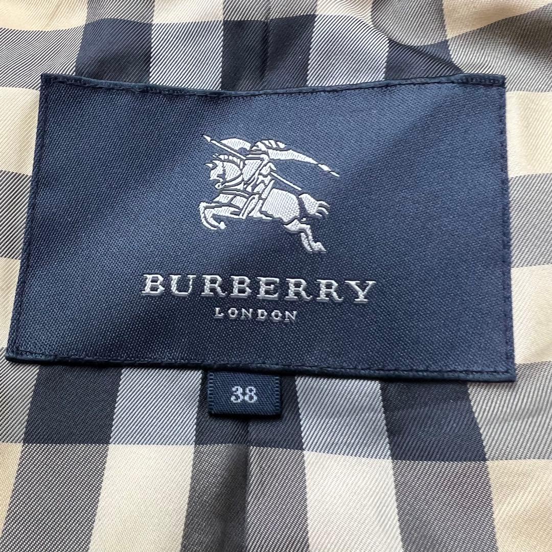 美品♡バーバリーロンドン　5way フォックスファー　ダウンコート　黒　M 38