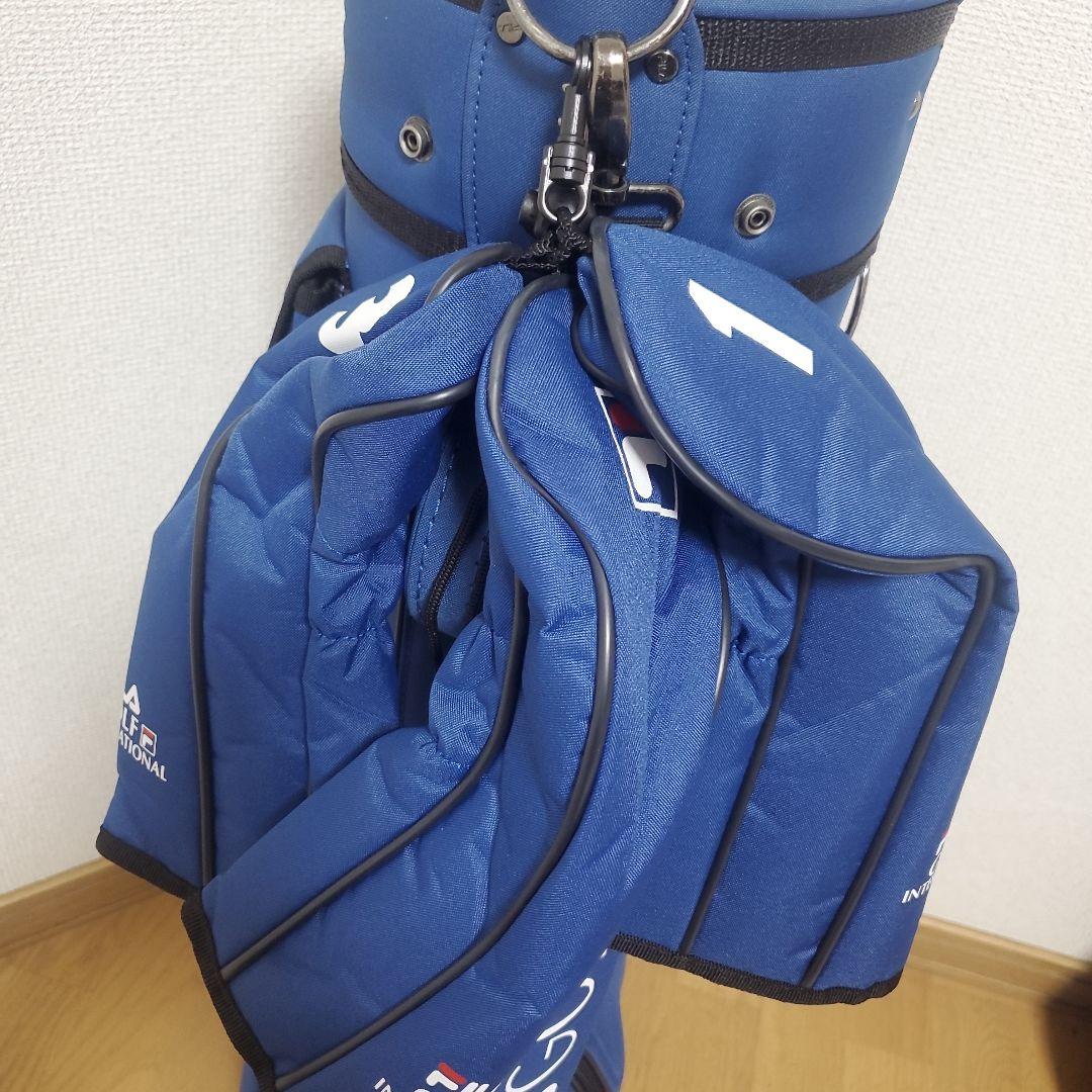 【新品タグ付き】FILA GOLF ゴルフバッグ 8.25インチ 青