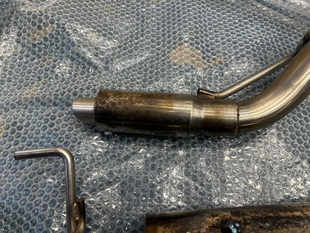 2*ァ様 DA64V用 フルストレートマフラー 加工品 カスタム 爆音 サイレン