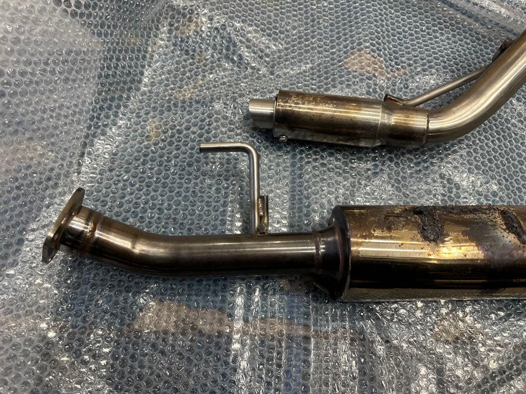 2*ァ様 DA64V用 フルストレートマフラー 加工品 カスタム 爆音 サイレン