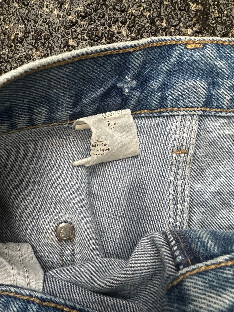 か*じ様 Carhartt B07 DNMカーゴパンツ ダメージ加工 ブルー 3