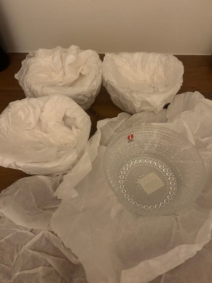 Kastehelmi 110mm ボウル クリア 4個セット