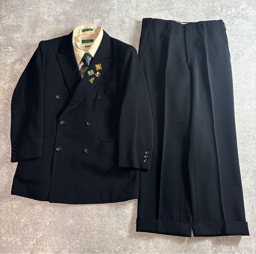 90s vintage レトロセットアップ スーツ ピンズ No.77