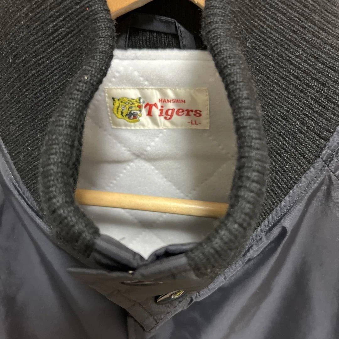 ヴィンテージasics 阪神タイガースナイロンブルゾンジャケット