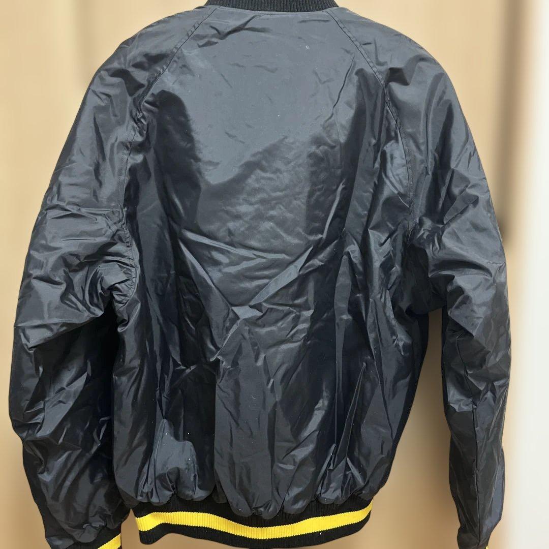 ヴィンテージasics 阪神タイガースナイロンブルゾンジャケット