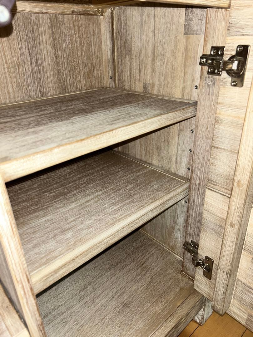 【期間限定】unico(ウニコ) MANOA(マノア)　キッチンボード W900