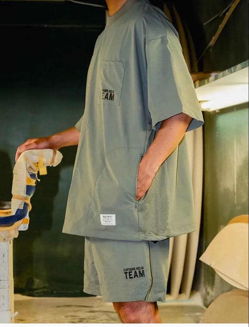 新品CAPTAINS HELM #ACTIVE TECH P/O SHIRTS