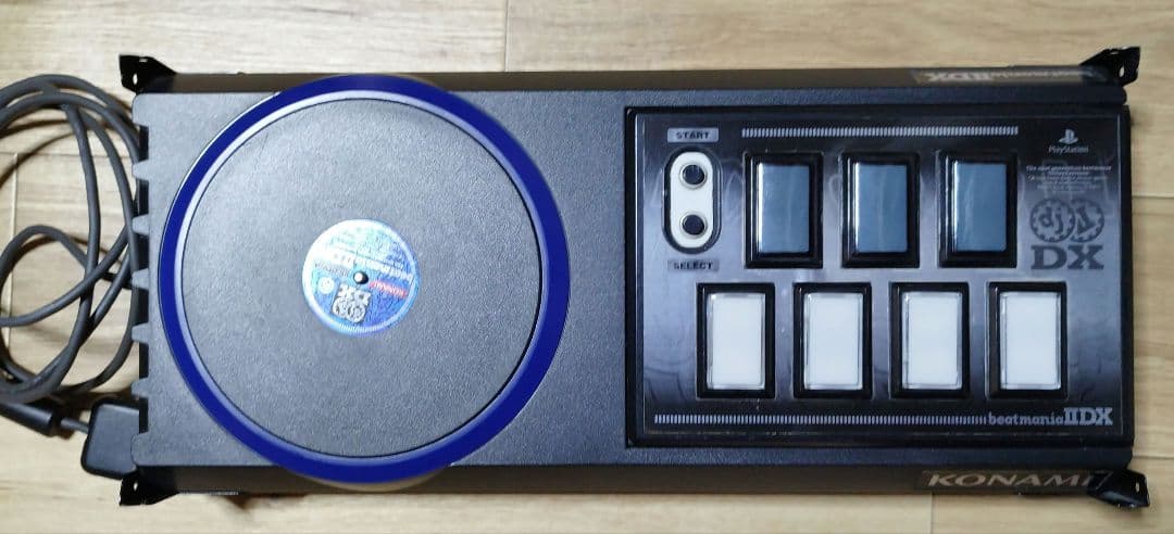 beatmania　IIＤX　専用コントローラ　ソフト11〜16　メモリーカード