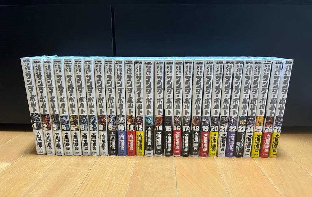 機動戦士ガンダム サンダーボルト 小説版 全巻セット 太田垣康男 帯付き 27点