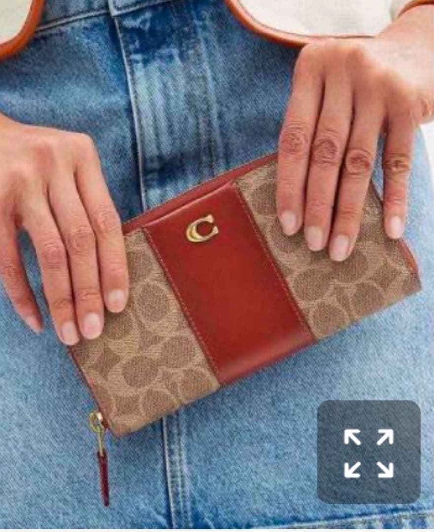 【新品】COACH ✨長財布ビルフォール新品