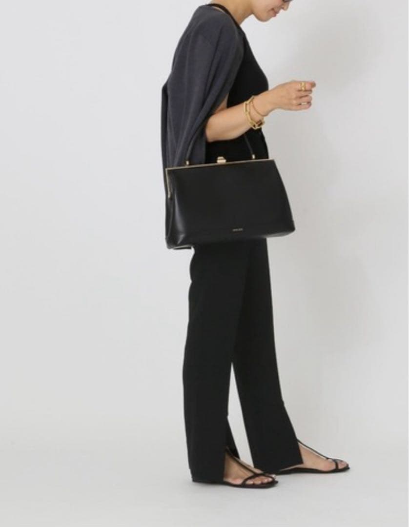 新品未使用タグ付★ 【CINOH/チノ 】 SLIT BLACK パンツ