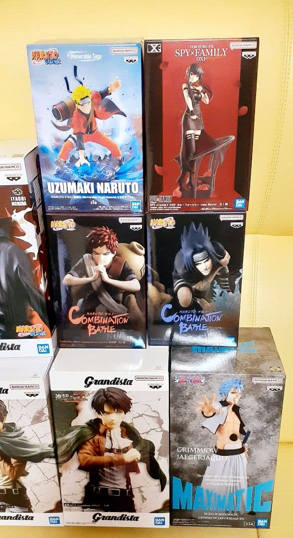 10体セット　進撃の巨人　BLEACH　他　プライズ　フィギュア　まとめ売り